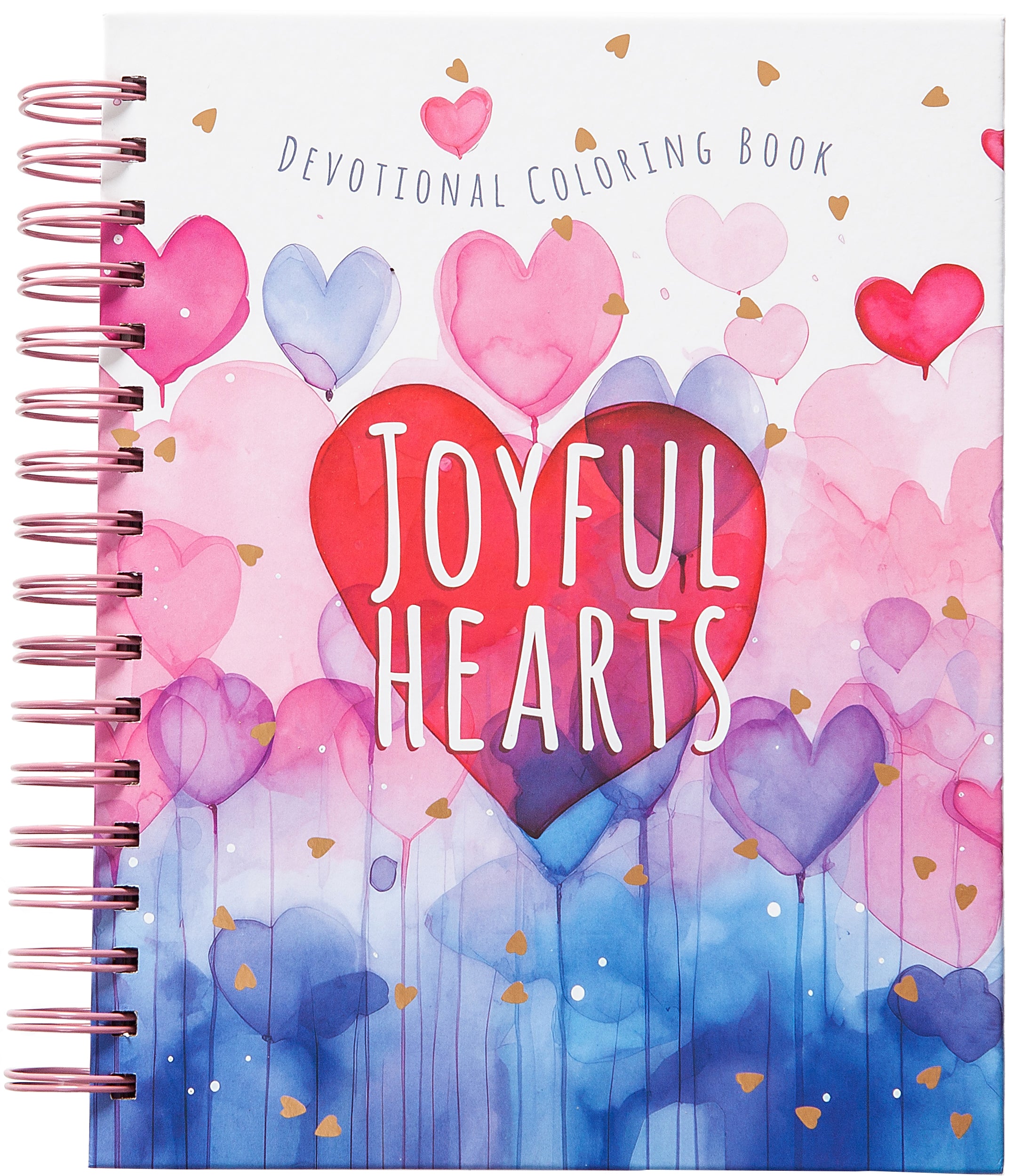 Joyful Hearts (Devotional Coloring Book)