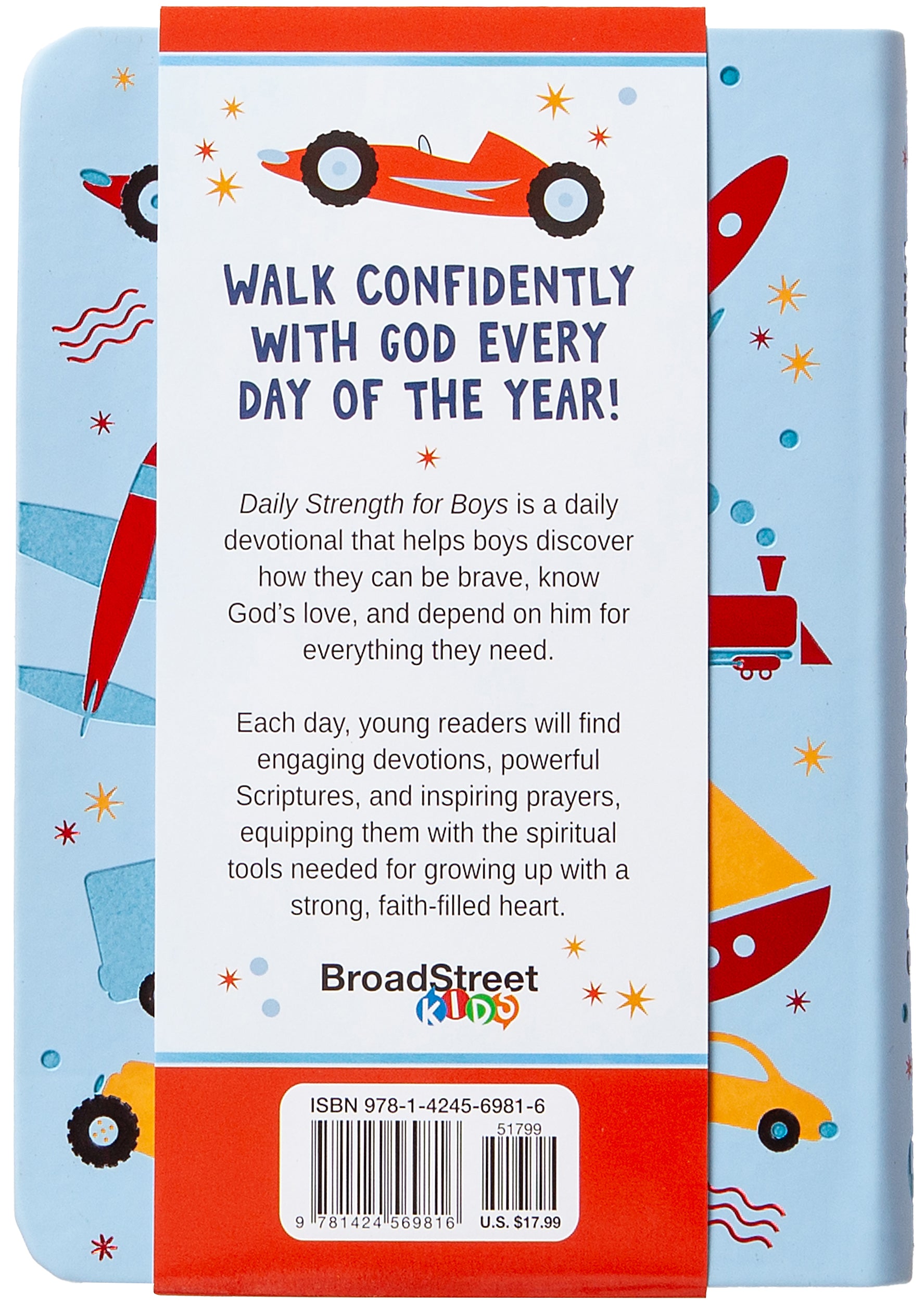 Daily Strength for Boys: 365 Daily Devotional