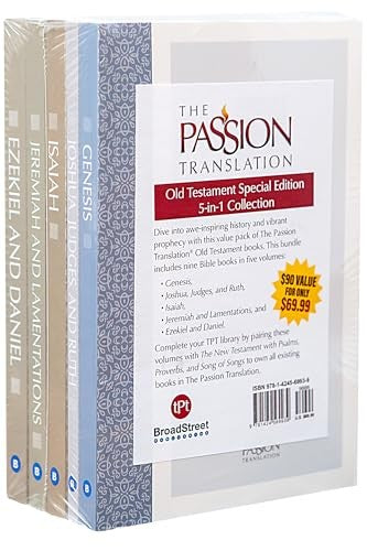 TPT Old Testament Special Edition 5 in 1 Collection (9 Bible Books in 5 Volumes)