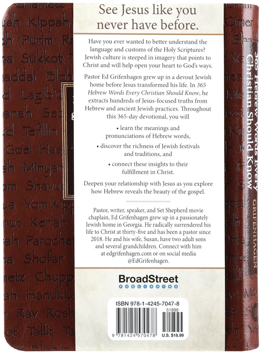 365 Hebrew Words Every Christian Should Know: A Daily Devotional