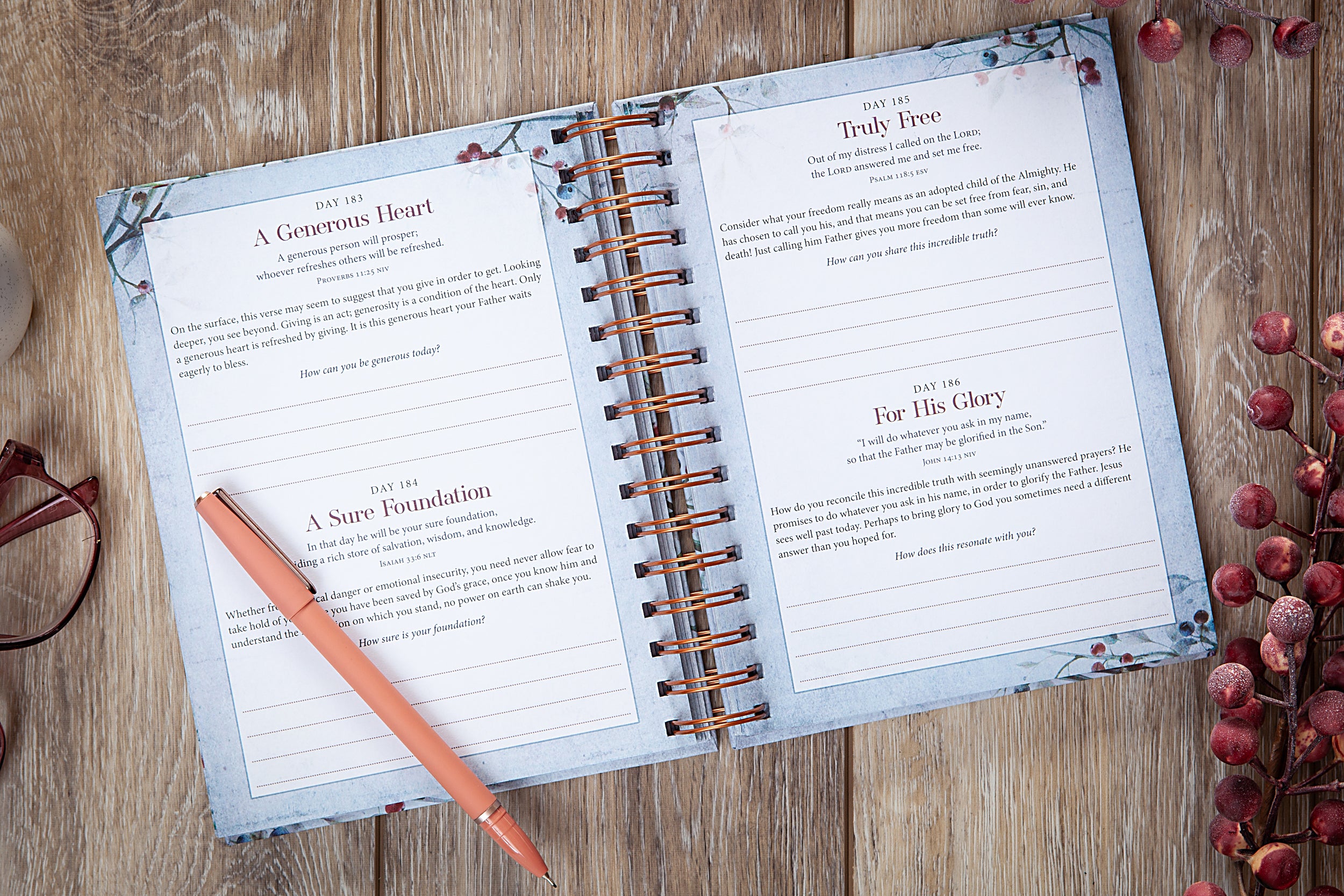 My Strength and My Song: 365 Daily Devotional Journal