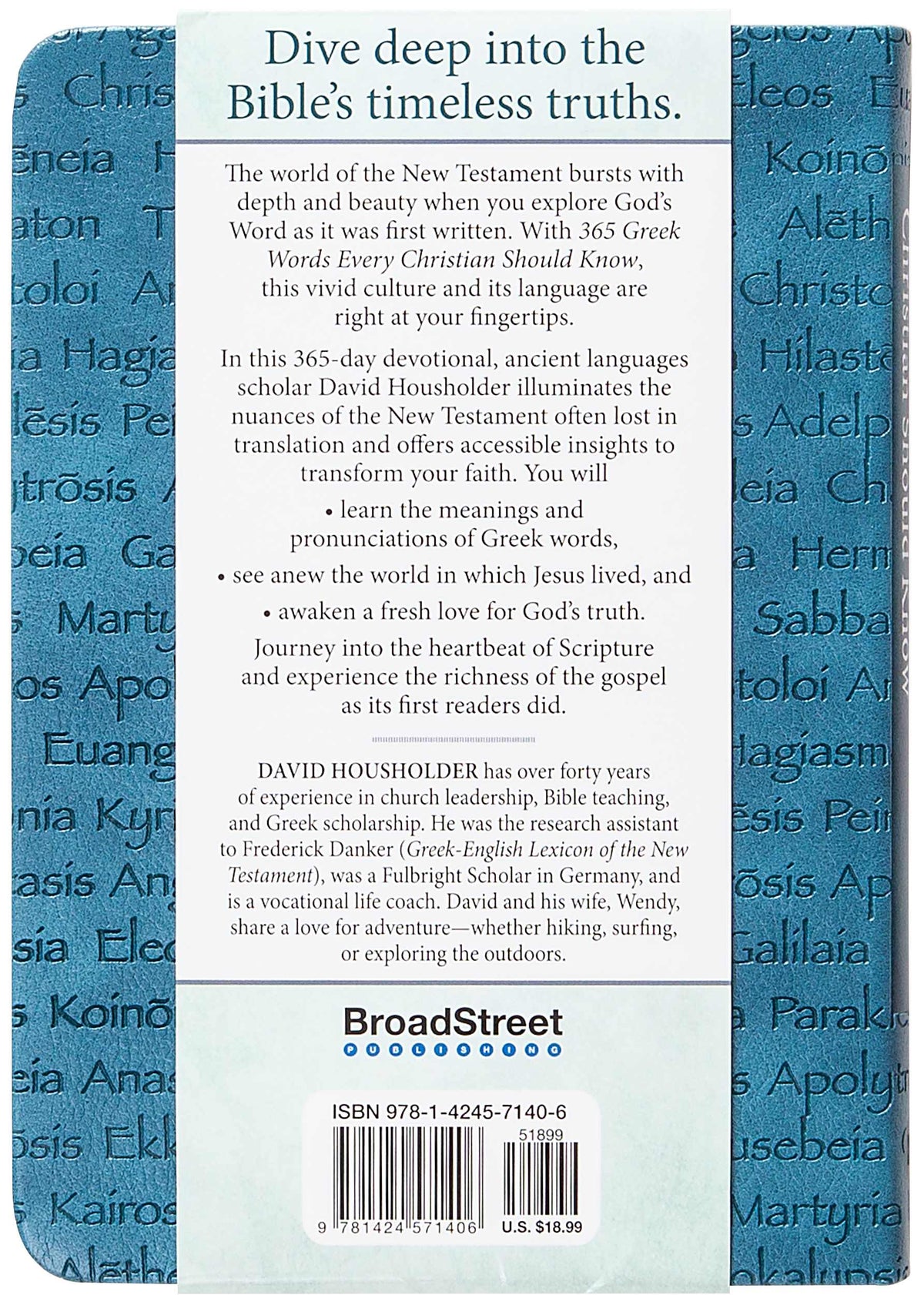 365 Greek Words Every Christian Should Know: A Daily Devotional
