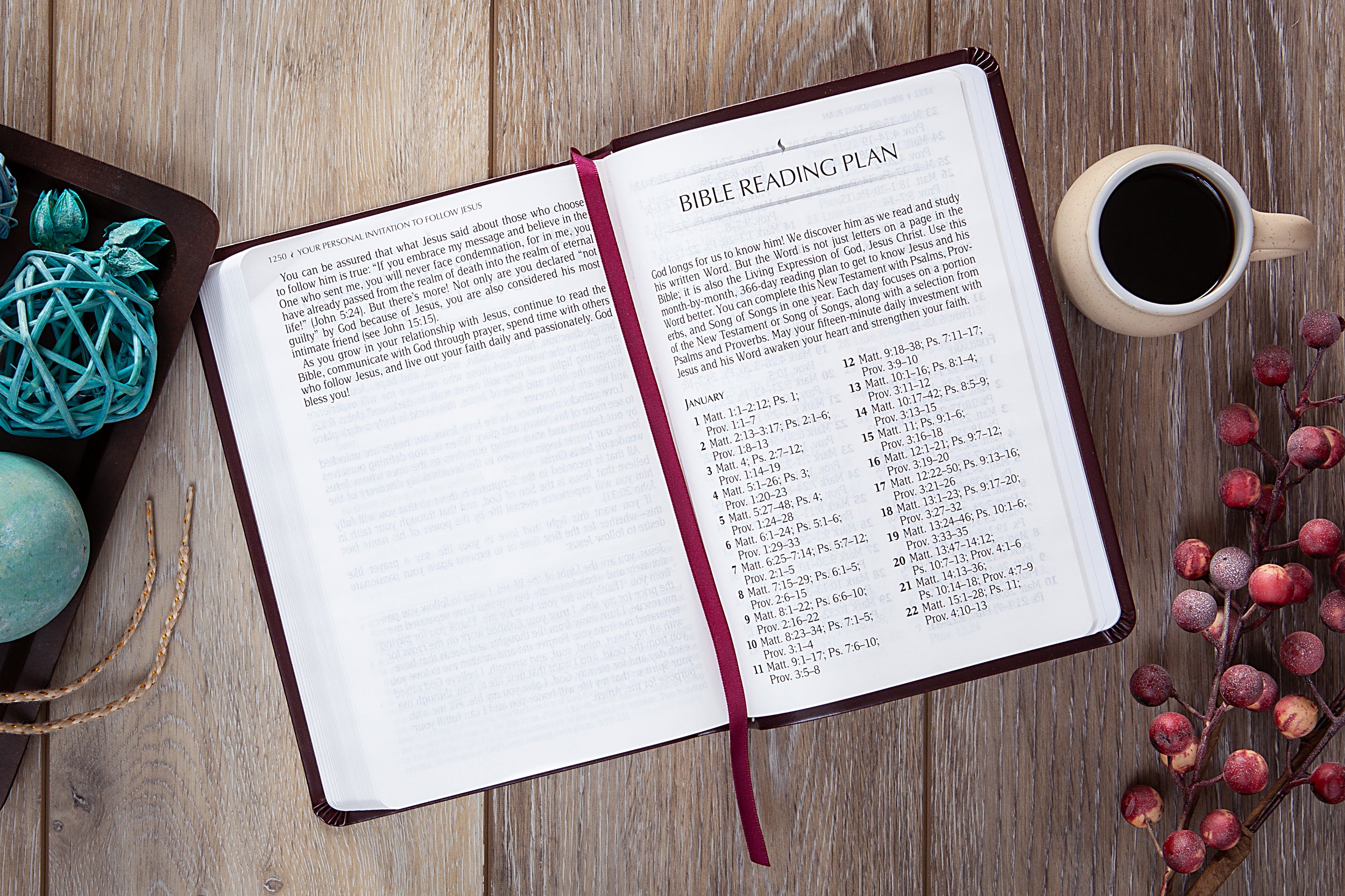 TPT New Testament 2020, Compact Giant Print, Burgundy (Black Letter Edition) (With Psalms, Proverbs and The Song Of Songs)