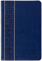 TPT New Testament 2020, Compact Giant Print, Navy (Black Letter Edition) (With Psalms, Proverbs and The Song Of Songs)