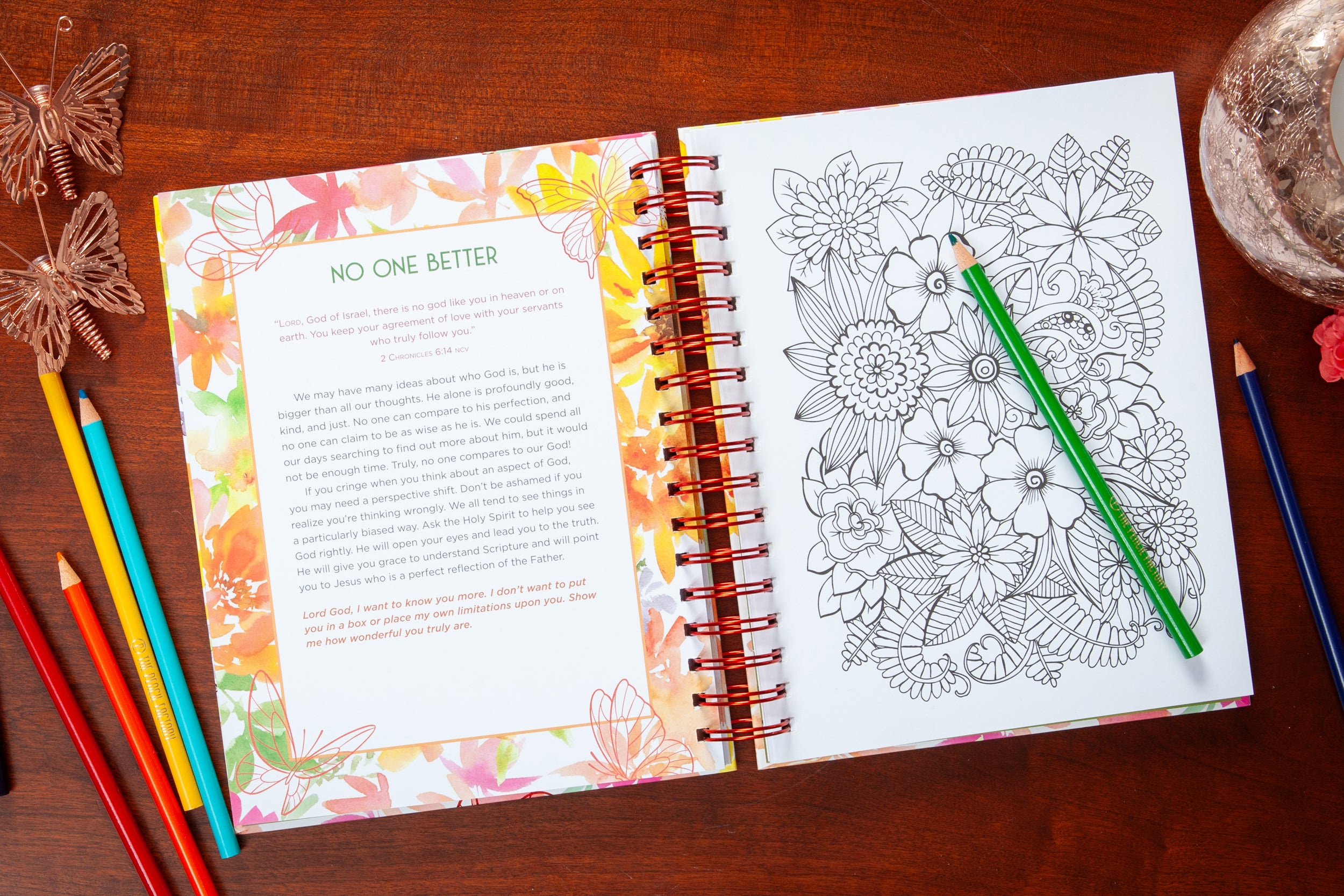 Words to Warm a Woman's Heart: Devotional Coloring Book