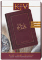 KJV Holy Bible Giant Print Compact Garnet Indexed (Red Letter Edition)