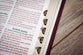 KJV Holy Bible Giant Print Compact Garnet Indexed (Red Letter Edition)