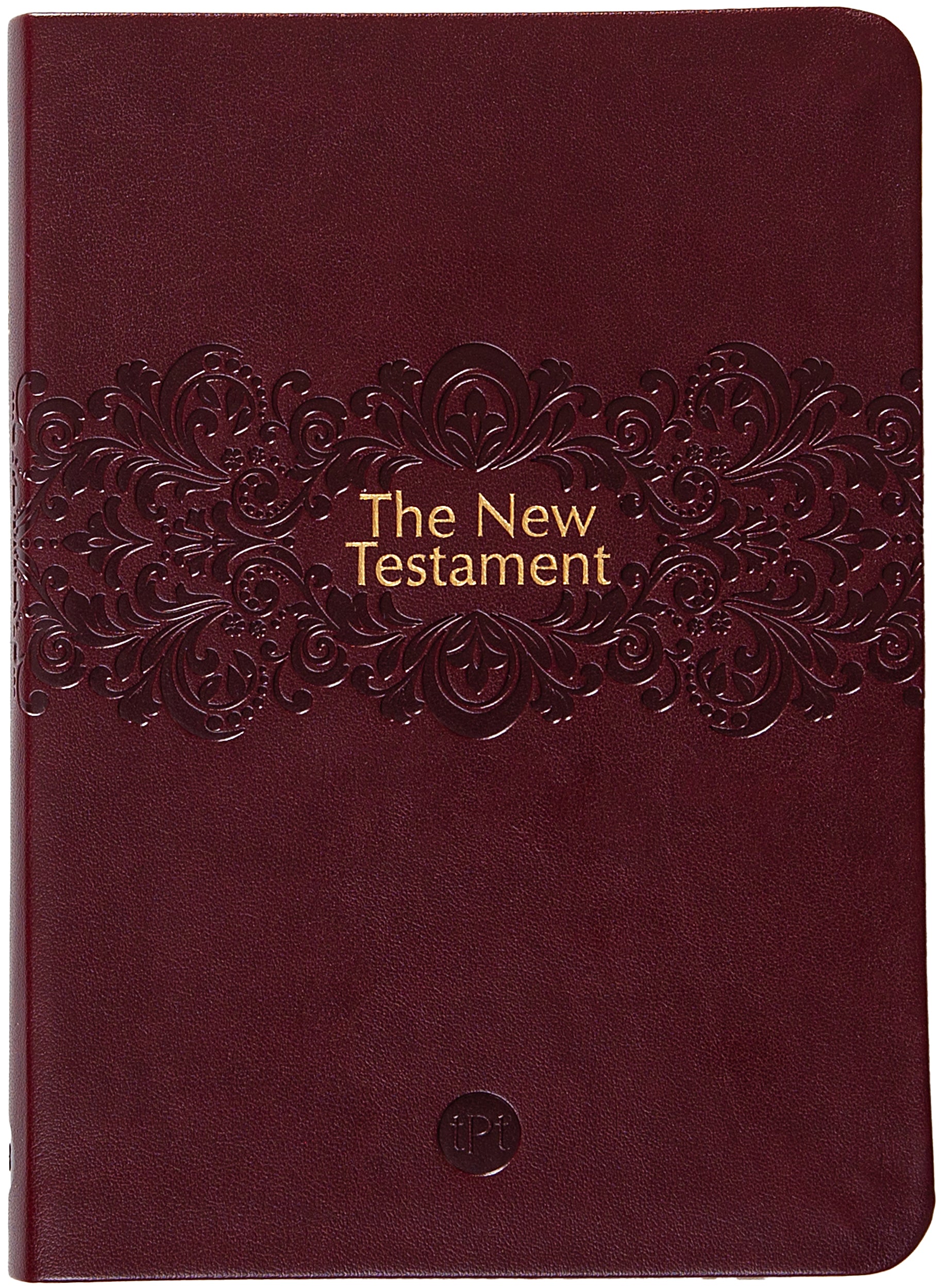 TPT New Testament, 2020 Readers Edition, Burgundy (Black Letter Edition)