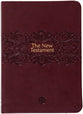 TPT New Testament, 2020 Readers Edition, Burgundy (Black Letter Edition)
