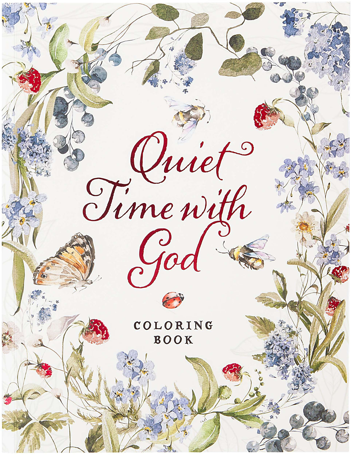 Quiet Time with God: Coloring Book