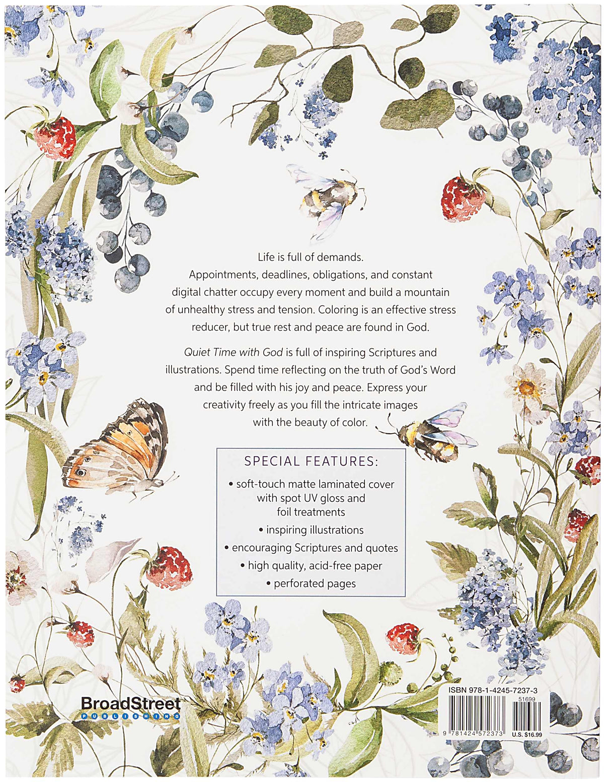 Quiet Time with God: Coloring Book