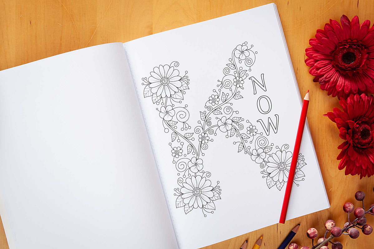 Quiet Time with God: Coloring Book