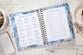 2027 12-Month Weekly Diary/Planner: For I Know the Plans (Blue Floral)