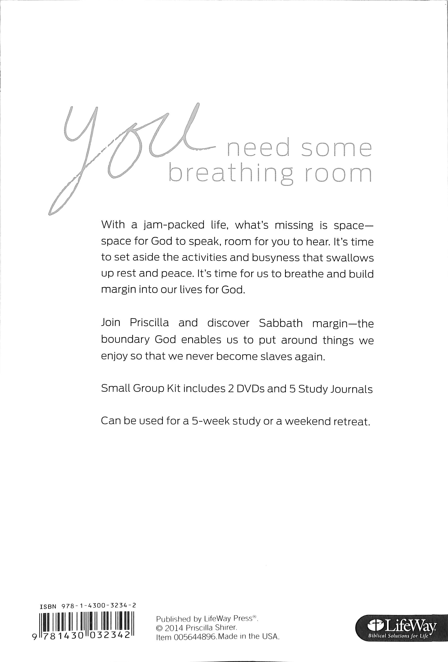 Breathe: Making Room For Sabbath (Study Journal)