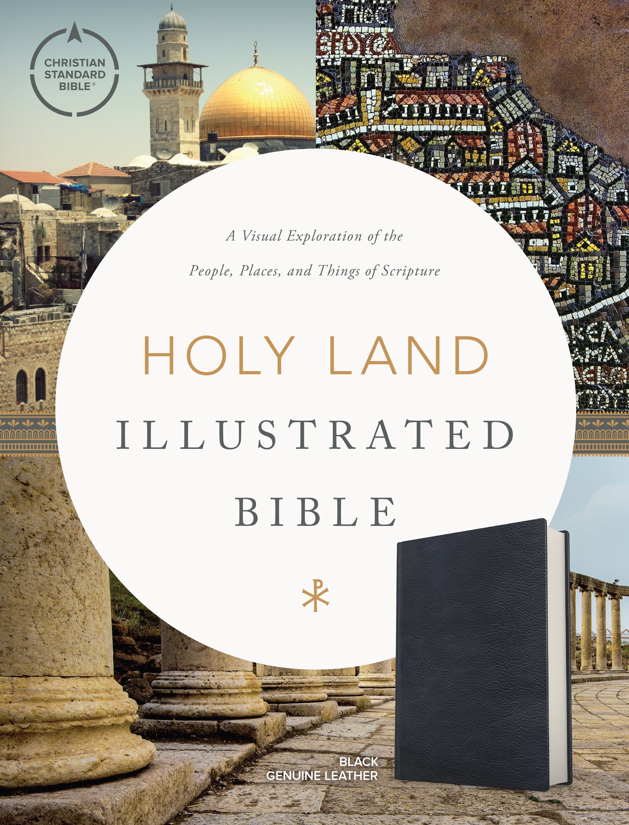 CSB Holy Land Illustrated Bible Premium Black