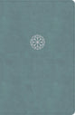CSB Personal Size Giant Print Bible Earthen Teal Indexed (Red Letter Edition)