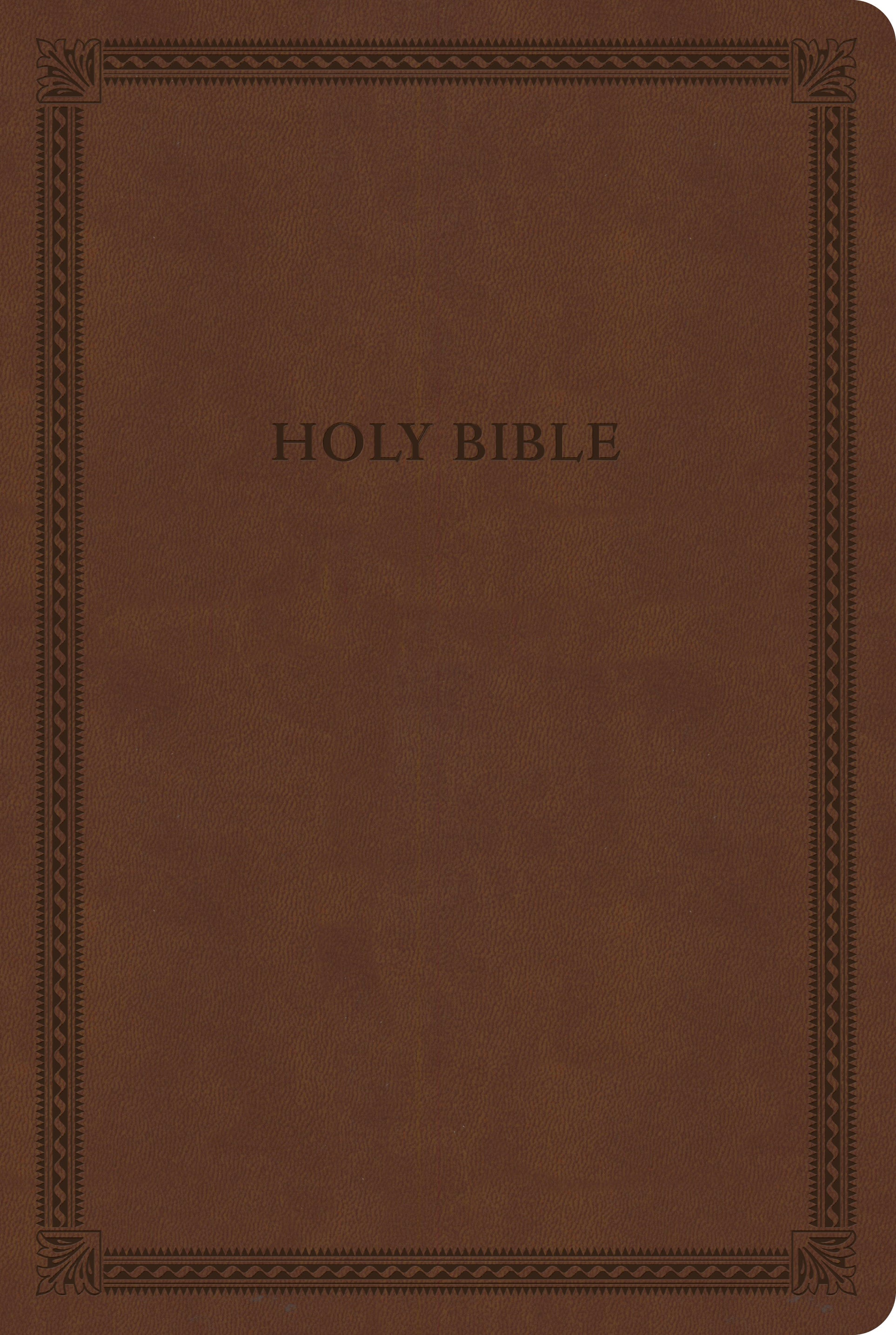 CSB Large Print Thinline Bible Brown Value Edition (Red Letter Edition)