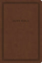 CSB Large Print Thinline Bible Brown Value Edition (Red Letter Edition)