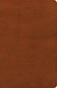 NASB Large Print Thinline Bible Burnt Sienna (Red Letter Edition)
