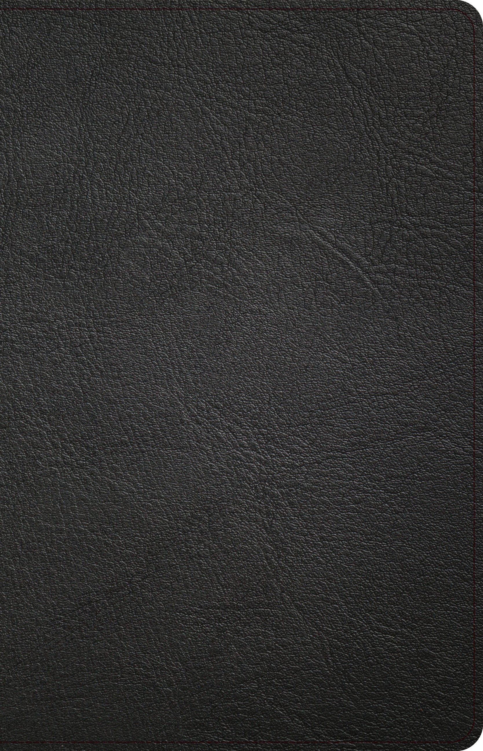 NASB Large Print Thinline Bible Holman Handcrafted Collection Black Premium Goatskin (Red Letter Edition) (Red Letter Edition)