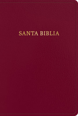 Rvr 1960 Biblia Letra Gigante Borgona (Red Letter Edition) (Spanish Edition)