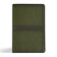 CSB Men's Daily Bible Olive Indexed (Black Letter Edition)