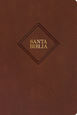 Rvr 1960 Biblia Letra Gigante Cafe (Red Letter Edition) (Spanish Edition)