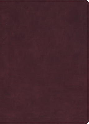CSB Verse-By-Verse Reference Bible Holman Handcrafted Collection Premium Marbled Burgundy Calfskin (Black Letter Edition)