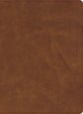 CSB Verse-By-Verse Reference Bible Holman Handcrafted Collection Premium Marbled Tan Calfskin (Black Letter Edition)