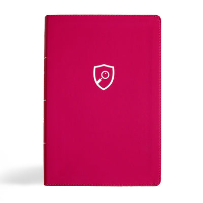 CSB Defend Your Faith Bible Pink (Red Letter Edition)