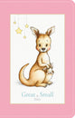 KJV Great and Small Bible Pink: A Keepsake Bible For Babies (Red Letter Edition)