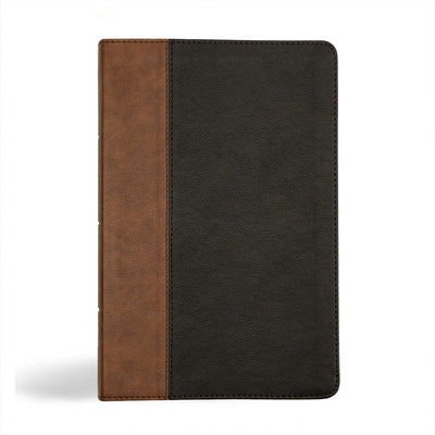 KJV Personal Size Giant Print Bible Black/Brown (Red Letter Edition)