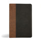 KJV Personal Size Giant Print Bible Black/Brown (Red Letter Edition)