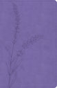 KJV Personal Size Giant Print Bible Lavender Indexed (Red Letter Edition)