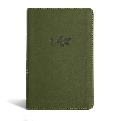 NASB Personal Size Bible Olive (Red Letter Edition)