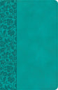 NASB Personal Size Bible Teal (Red Letter Edition)