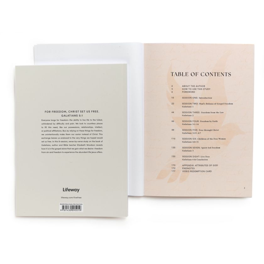 Live Free (Bible Study Book with Video Access): A Study of Galatians