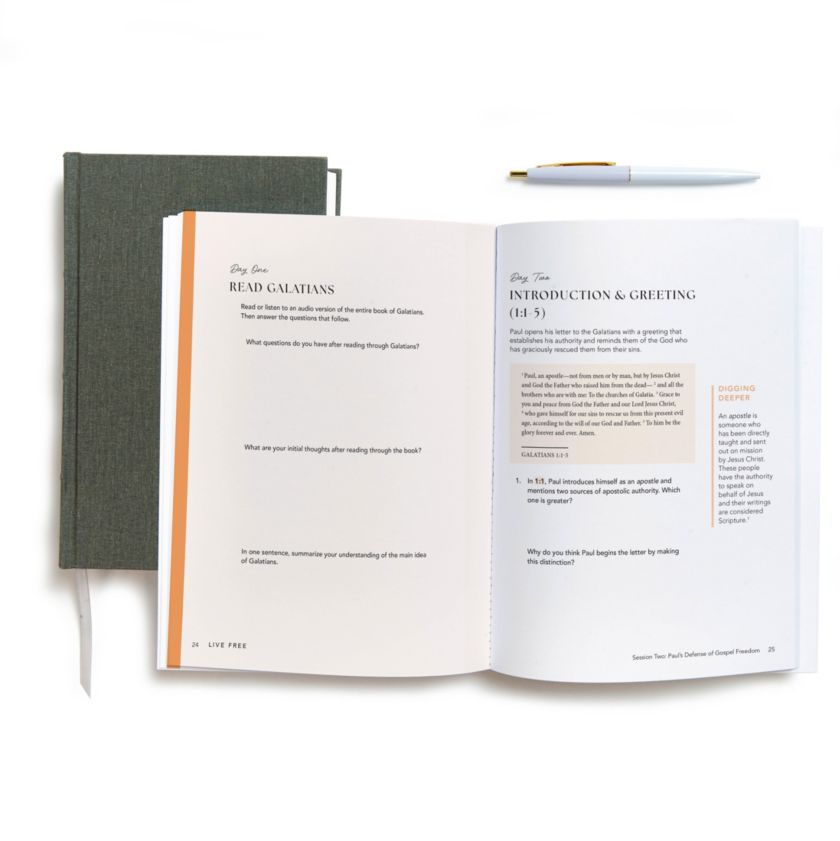 Live Free (Bible Study Book with Video Access): A Study of Galatians
