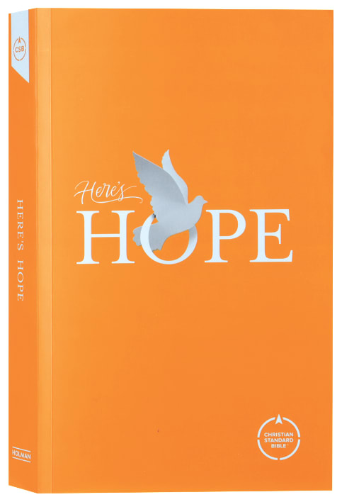 CSB Here's Hope Bible (Red Letter Edition)