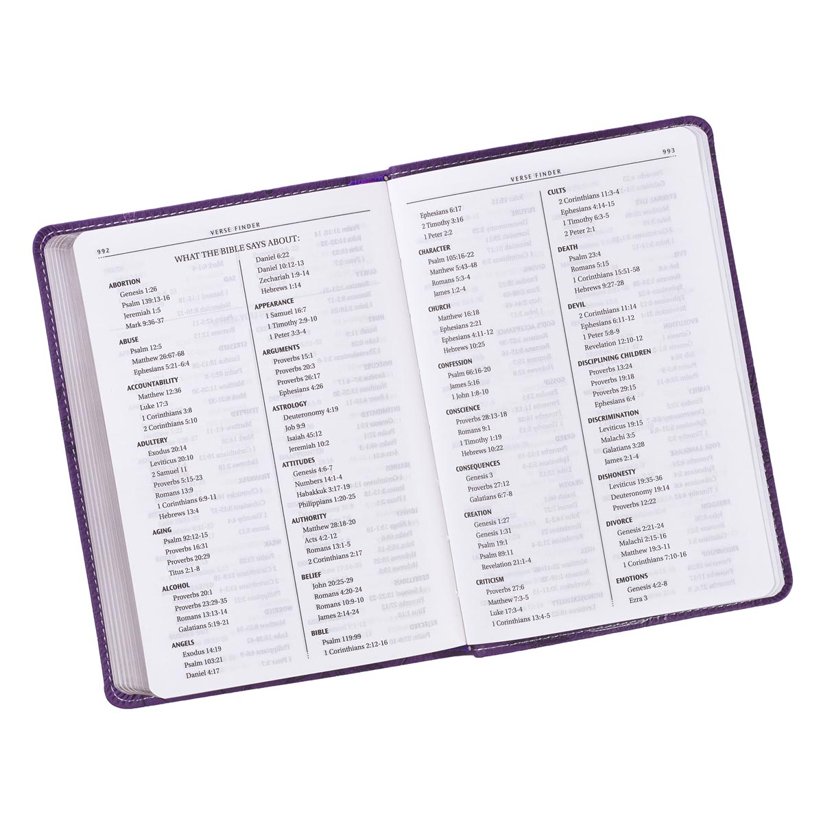 KJV Pocket Bible Purple (Red Letter Edition)