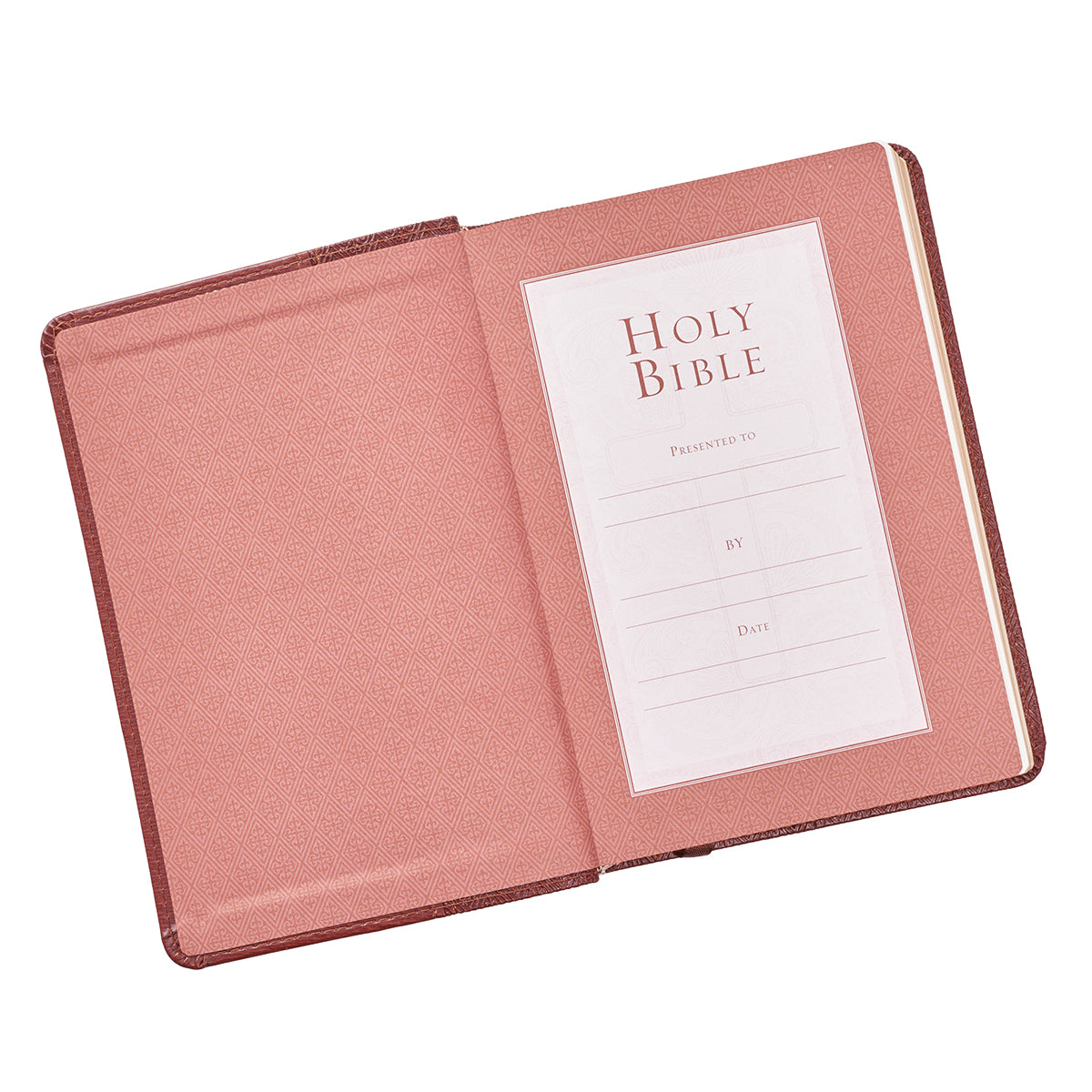 KJV Pocket Bible Brown (Red Letter Edition)