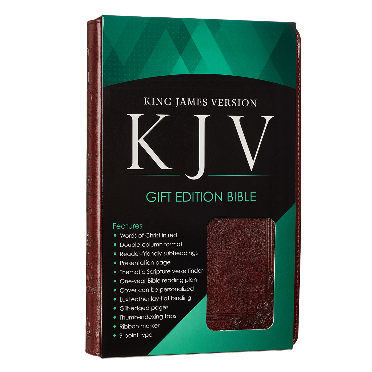 KJV Gift and Award Bible Burgundy Red Letter Edition