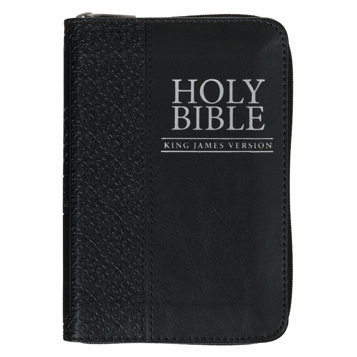 KJV Mini Pocket Edition Zippered Black (Red Letter Edition)