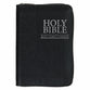 KJV Mini Pocket Edition Zippered Black (Red Letter Edition)