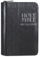 KJV Mini Pocket Edition Zippered Black (Red Letter Edition)