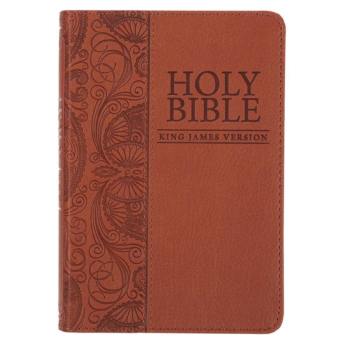 KJV Mini Pocket Bible Tan (Red Letter Edition)