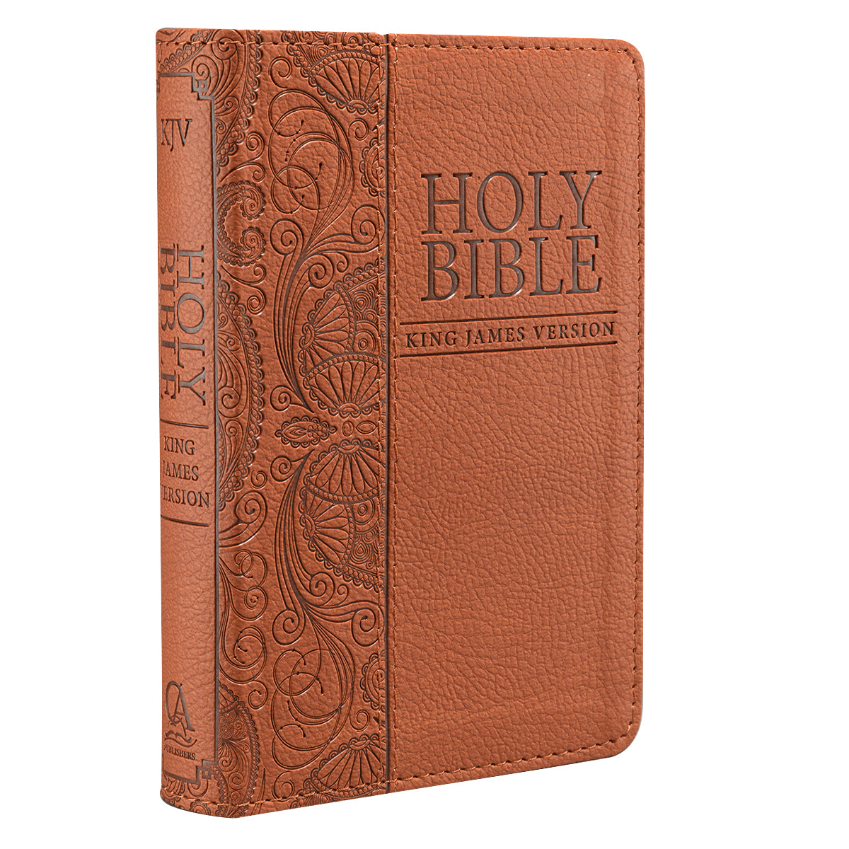 KJV Mini Pocket Bible Tan (Red Letter Edition)