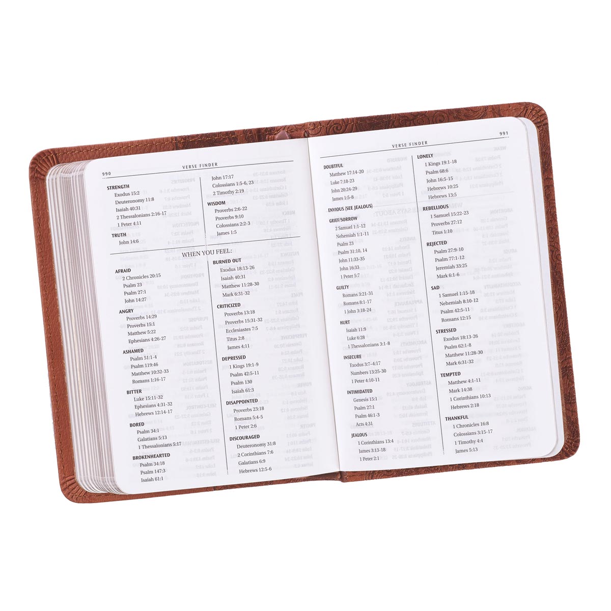 KJV Mini Pocket Bible Tan (Red Letter Edition)