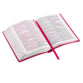 KJV Trendy Pocket Edition Pink Red Letter Edition