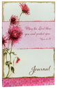 Journal: May the Lord Bless You and Protect You Pink Flowers (Numbers 6:24)